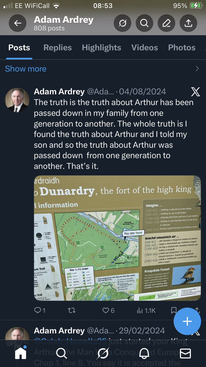 AdamArdrey's tweet photo. @ArthurianSoc I only know this stuff because my second name led to my finding evidence in an old book in the National Library of Scotland - it turned out it was also in line. That’s life. https://t.co/sRsIOxkSCQ