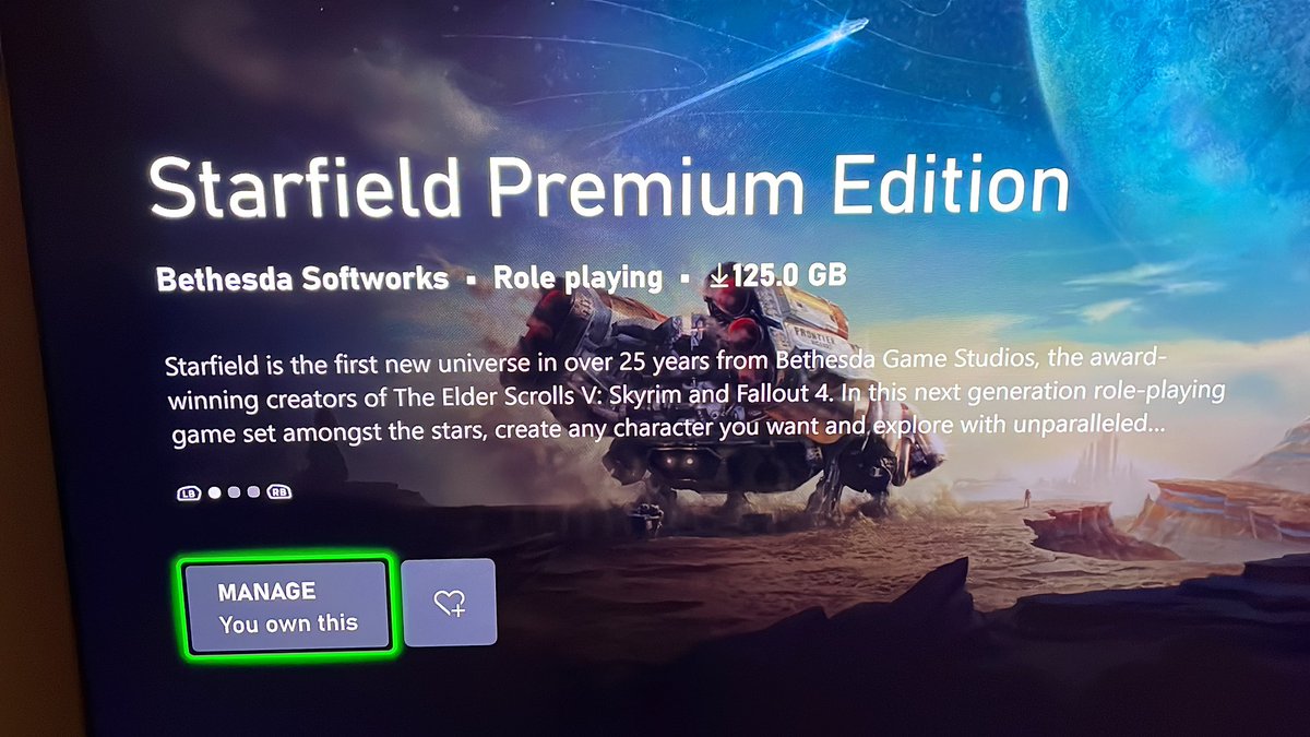 AdamTho88718953's tweet image. @wobblybollocks Good to see other people enjoying and loving #Starfield too it doesn’t deserve the hate it gets on YouTube etc 😠 oh well there opinion but I love it so much 🥳 🚀 loving the dlc too can’t wait for whatever is next, constellation needs to stick together 😉 #Xbox