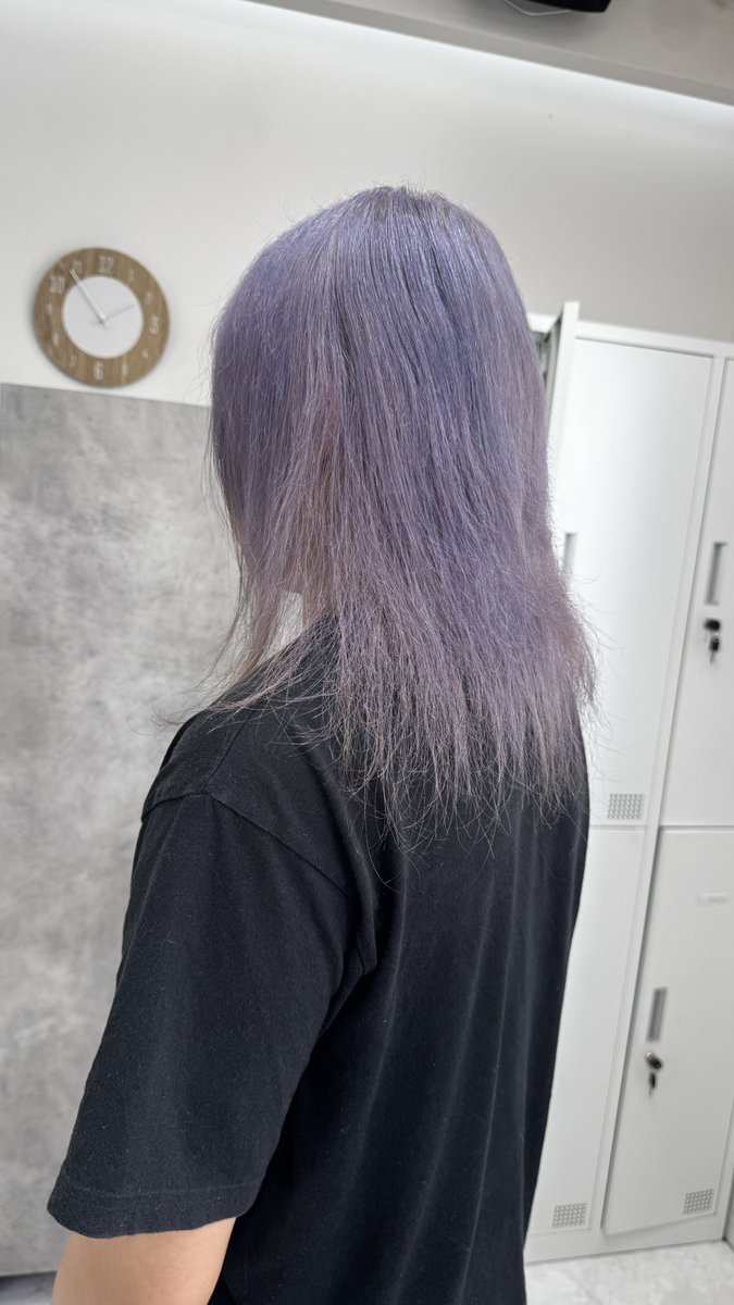 camell1a___'s tweet photo. お手入れ大変だから抜きっぱなしにしようかなって思ってたけど、おすすめされちゃって綺麗なラベンダー色入れちゃいました🪻💇‍♀️

#男の娘  #ニューハーフ  #千葉 https://t.co/Er0doL9XMz