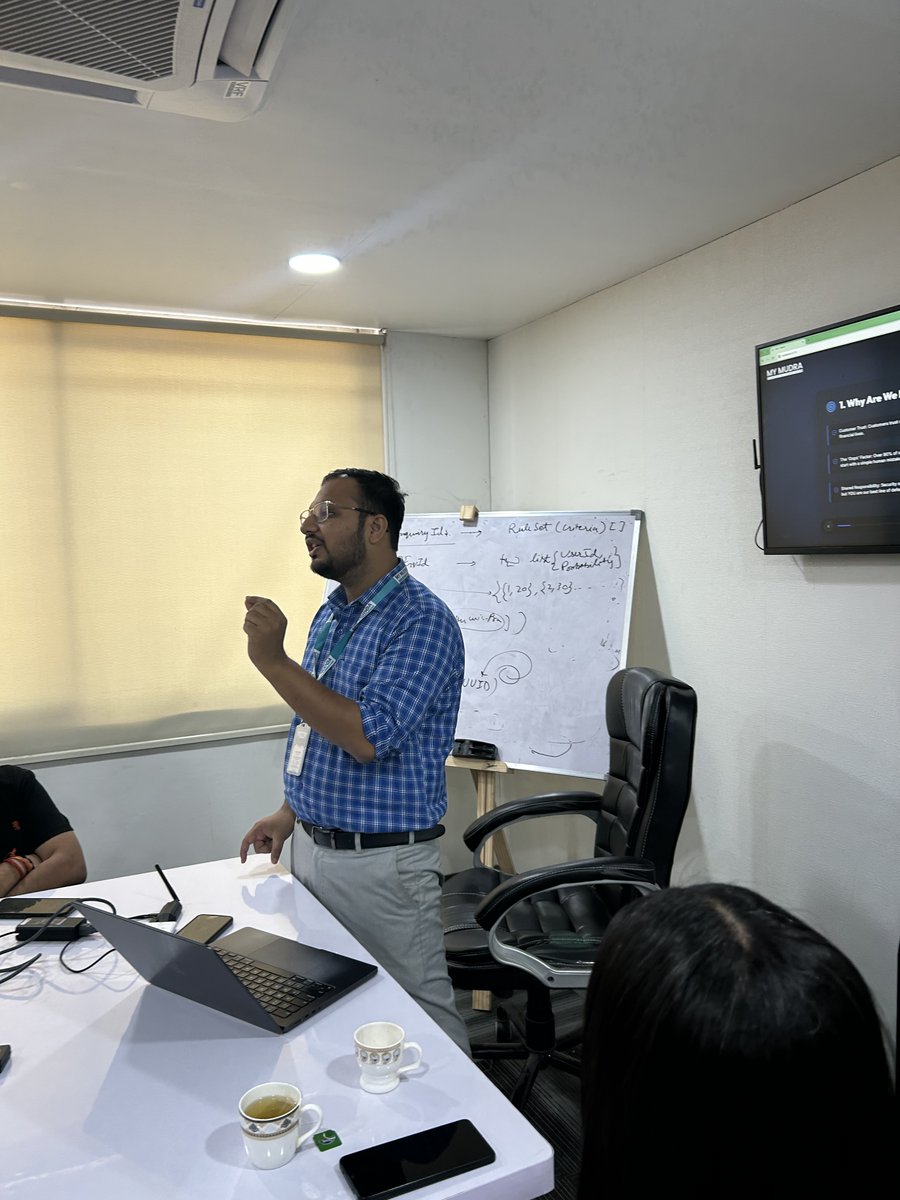 Mymudraofficial's tweet image. Cyber Security Awareness at My Mudra

Empowering our team with the right knowledge today ensures a safer tomorrow. Stay alert, stay secure!
.
.
.
.
#CyberSecurity #StaySafeOnline #FraudAwareness #MyMudra #CyberTraining #DataProtection #SecureFuture #DigitalSafety