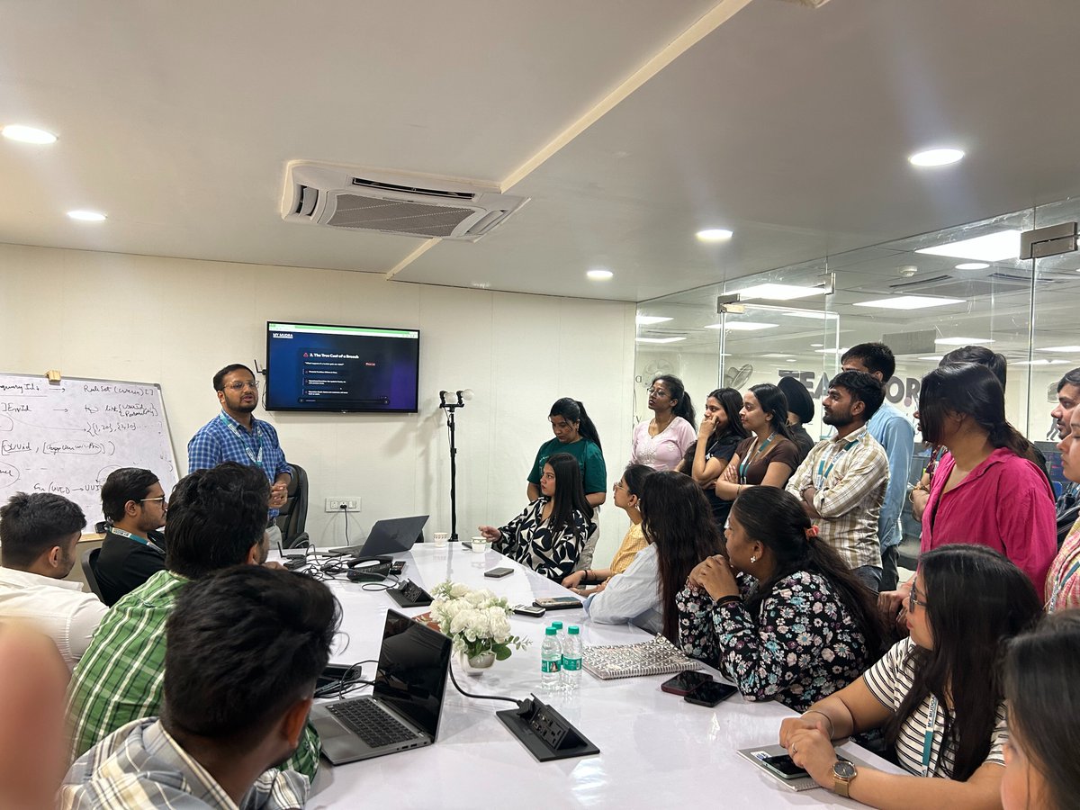 Mymudraofficial's tweet image. Cyber Security Awareness at My Mudra

Empowering our team with the right knowledge today ensures a safer tomorrow. Stay alert, stay secure!
.
.
.
.
#CyberSecurity #StaySafeOnline #FraudAwareness #MyMudra #CyberTraining #DataProtection #SecureFuture #DigitalSafety