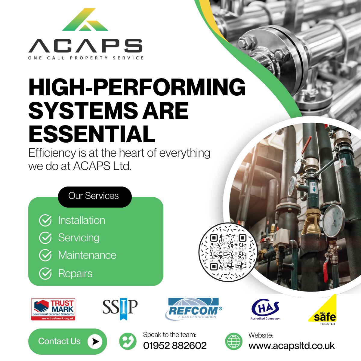 mawebdesign_uk's tweet image. When heating or ventilation systems fail, businesses need action fast.
Request a quotation via our website 👇
acapsltd.co.uk/get-quote
#Quickturnaround #waterheater #Heating #Ventilation #Aircon #HVAC @AcapsLtd