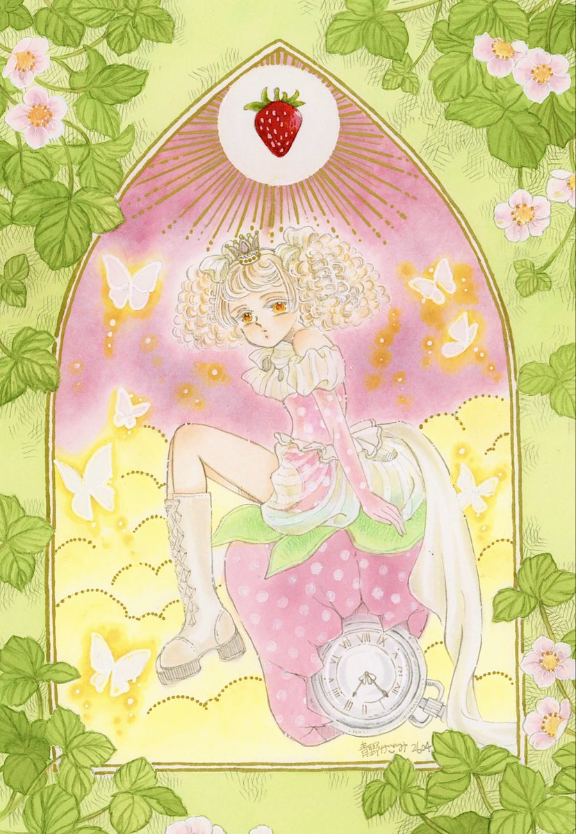 🎀展示会参加のお知らせ🎀
4月21日より26日まで 青葉画荘様(仙台市)2Fギャラリーにて
Gallery tMm(＠chika_tenjikai )主催
ストロベリーに恋をして展に額装1点豆色紙3点で参加させていただきます
メインは大好きな品種よつぼしをテーマにしてみました😆#ストロベリーに恋をして