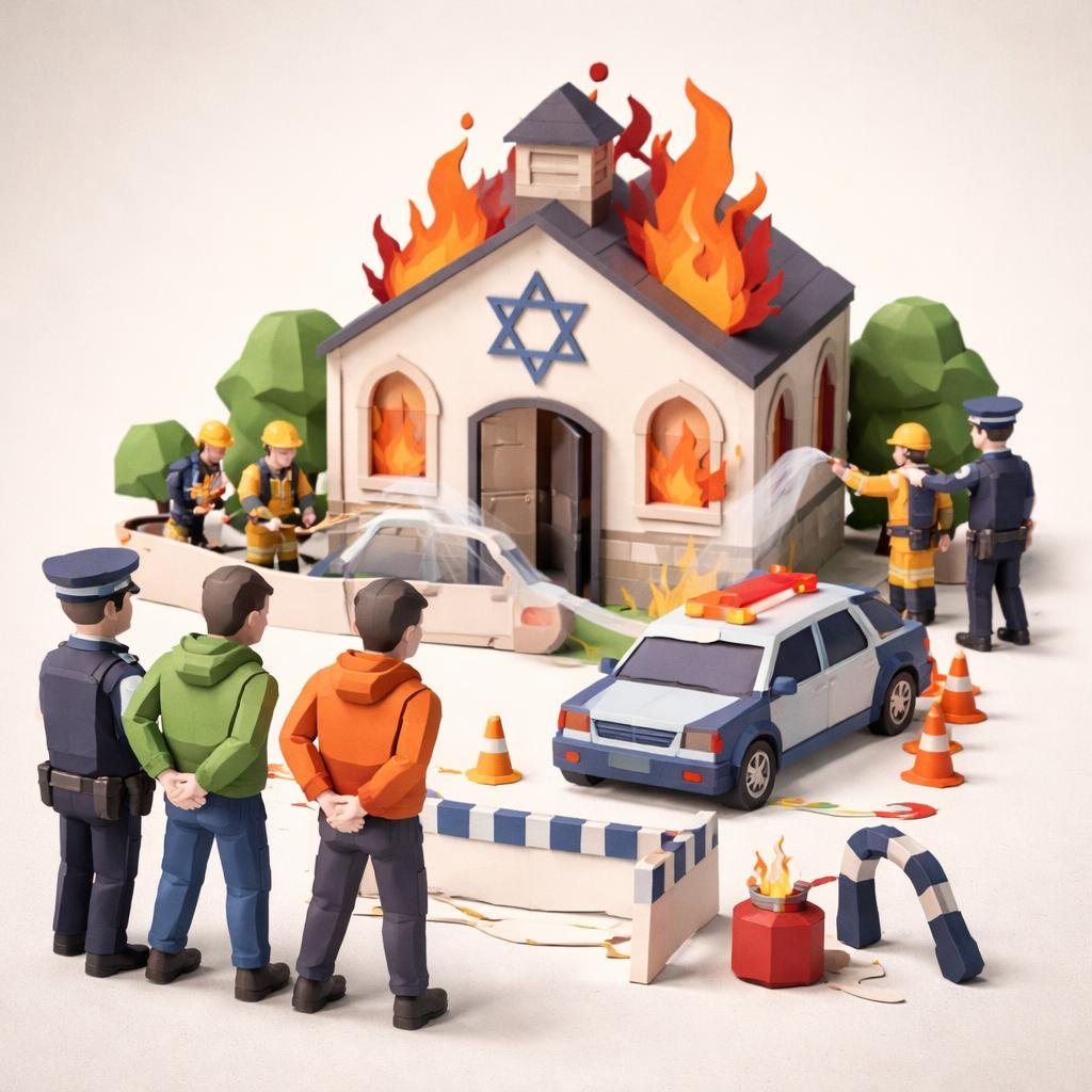 elBreve_X's tweet image. Dos arrestados por ataque de incendio en sinagoga de Kenton

Leer más: elbreve.com/brief/ce36ebbc…

#Internacional #ReinoUnido #Dos #Kenton #Reino #Unido