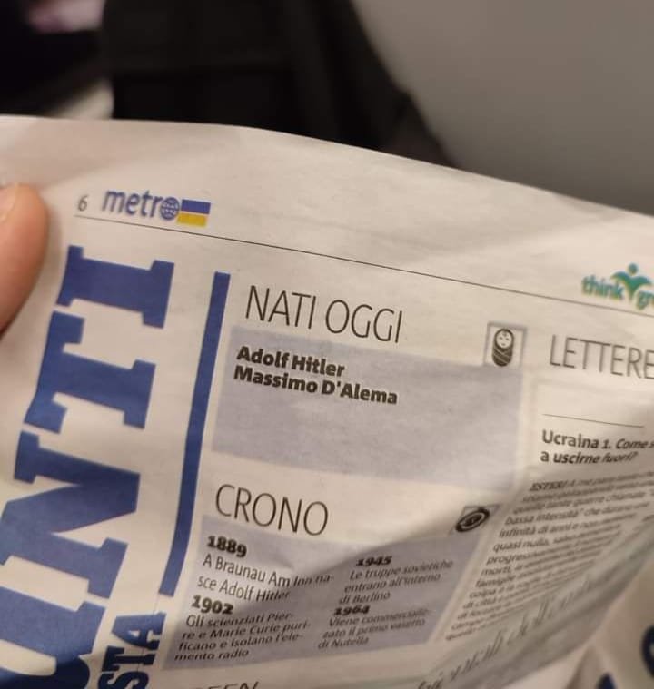 Crazy Ass Moments in Italian Politics tweet media