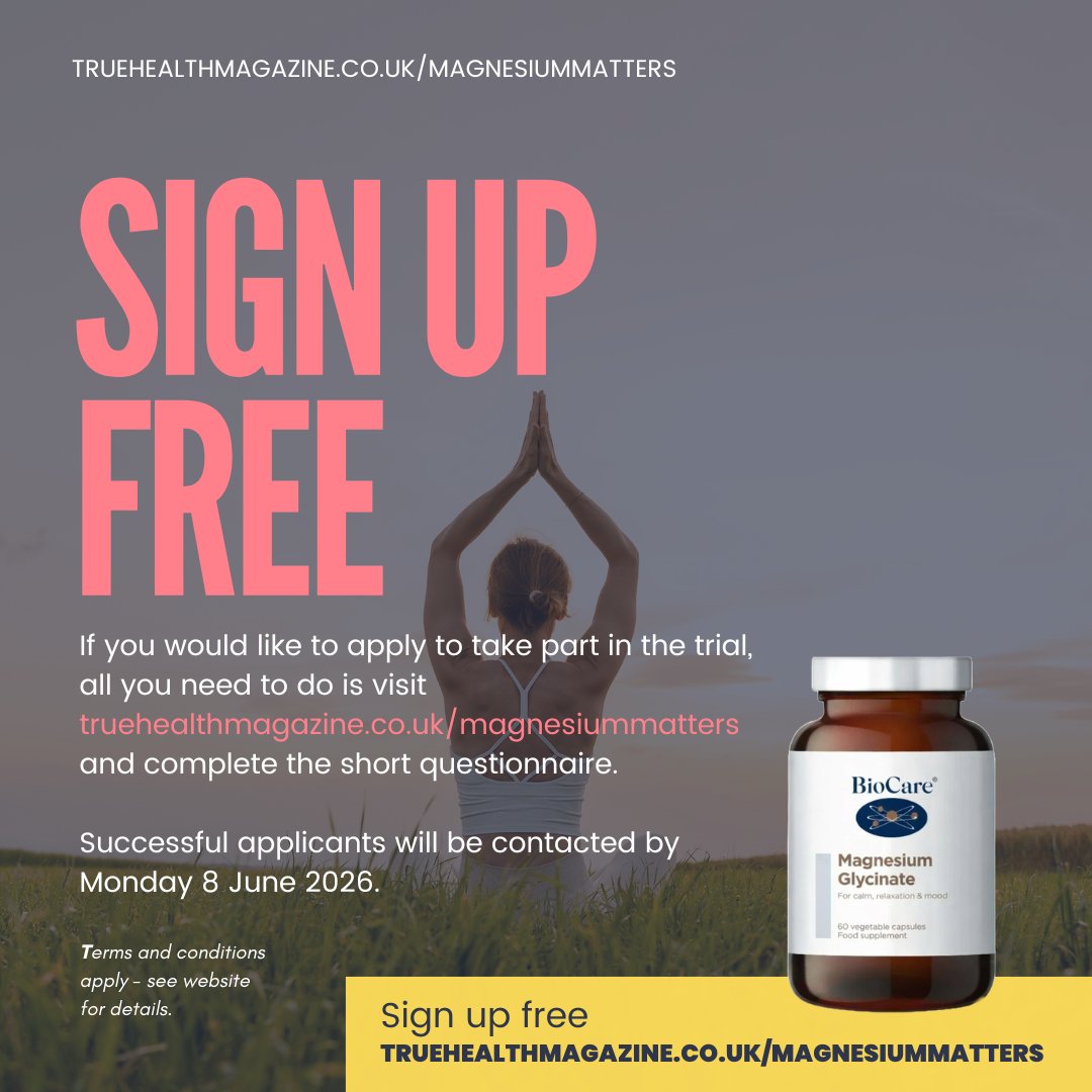 True Health magazine tweet media