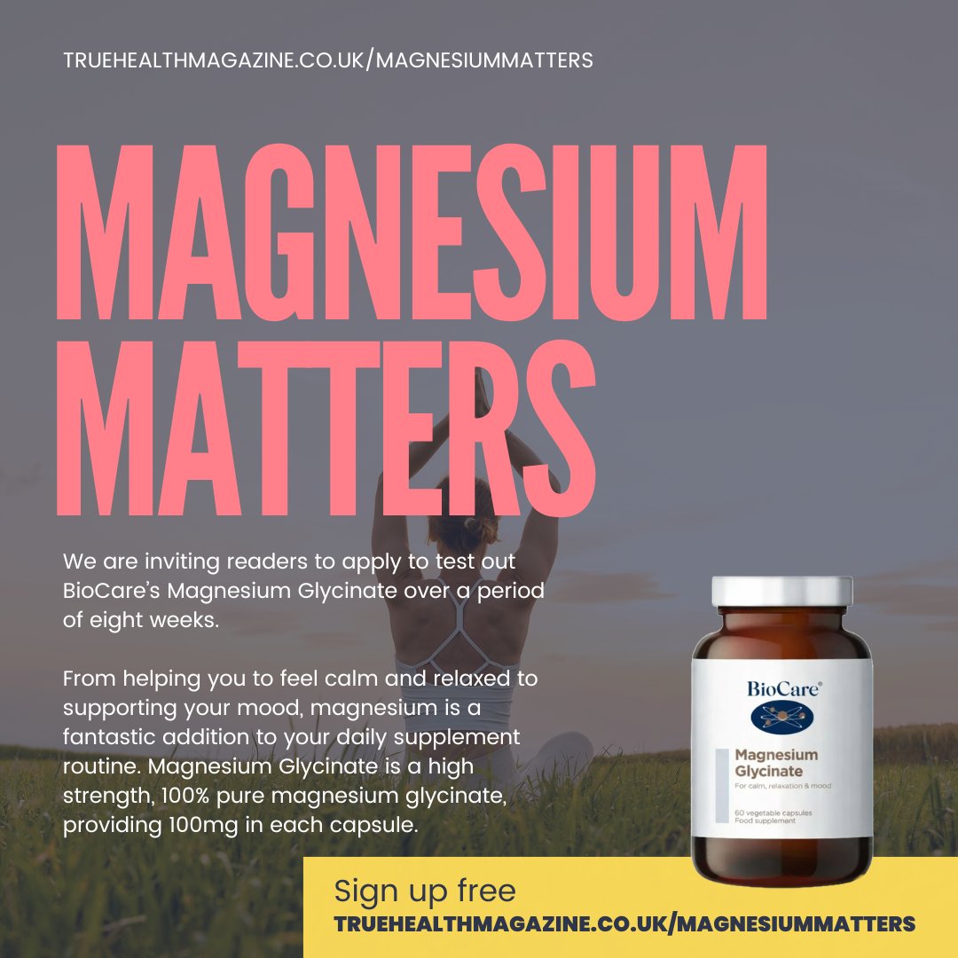 True Health magazine tweet media