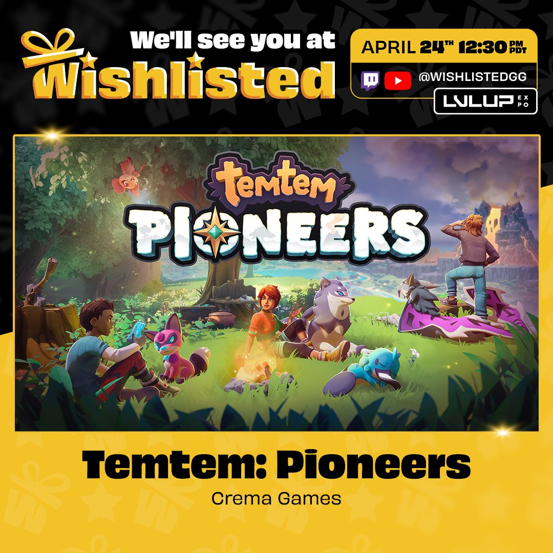 Temtem 🏕️ Pioneers Kickstarter now LIVE! tweet media