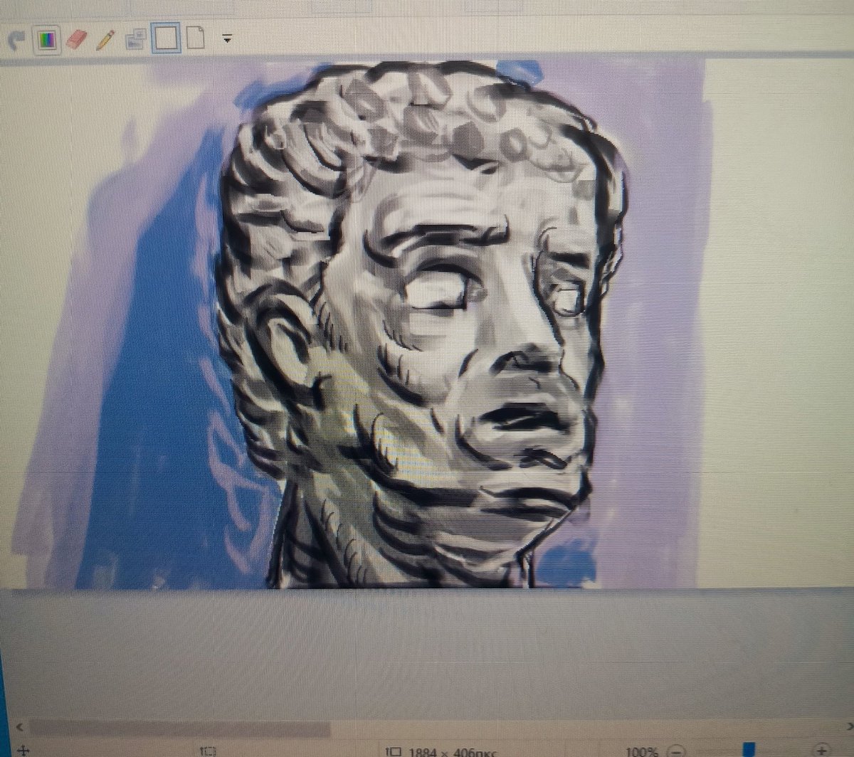 bbbreeed's tweet photo. I drew this in my computer science class in Paint.

#art https://t.co/48j36UrY9h