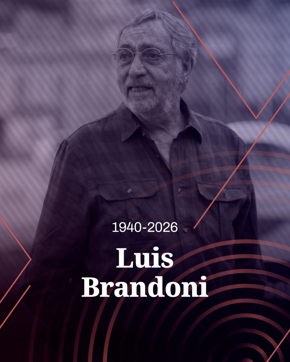 ◼️ A los 86 años murió el actor Luis Brandoni, leyenda del cine, el teatro y la televisión de Argentina

👉 teledoce.com/telemundo/cult…
