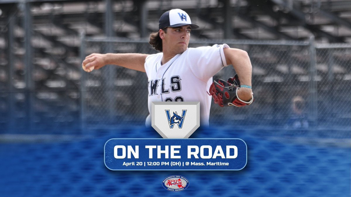 WestfieldOwls's tweet photo. Baseball visits Buzzards Bay to take on Mass. Maritime in a MASCAC doubleheader on Patriot's Day! Visit https://t.co/tP4Up5h7Ha for video and live stats! #LetsGoOwls https://t.co/p46A1kOH0E