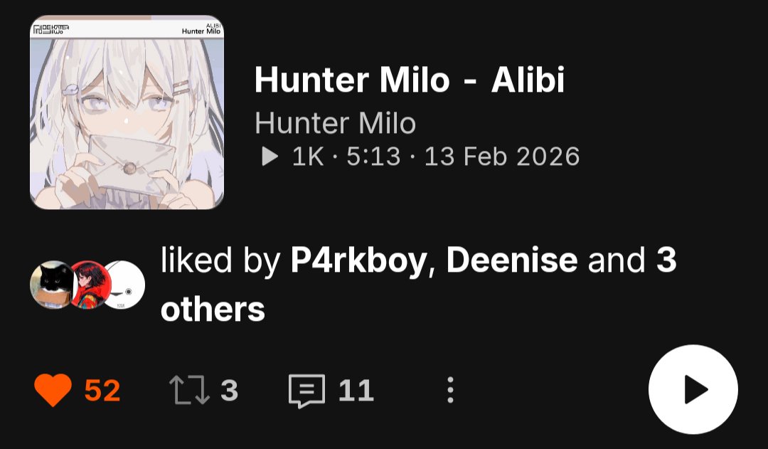 Hunter Milo【新帳號】 tweet media