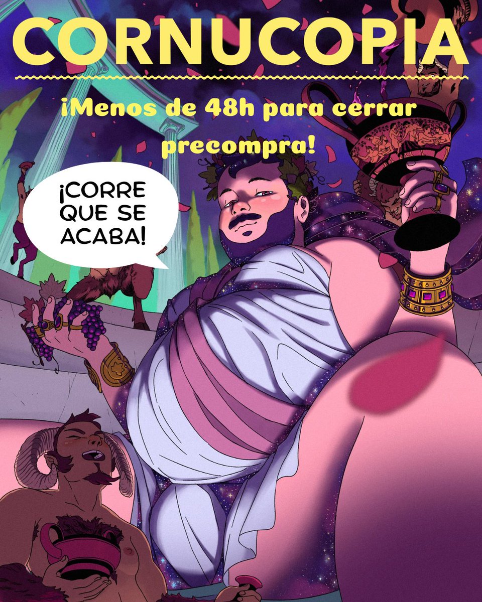 sextories's tweet photo. ¡Entramos en la recta final de precompra de Cornucopia! ¡Corred a por el vuestro antes de que se acabe!  https://t.co/a6zyC5PnZh
🎨@giopota https://t.co/ikx3wGqgAL