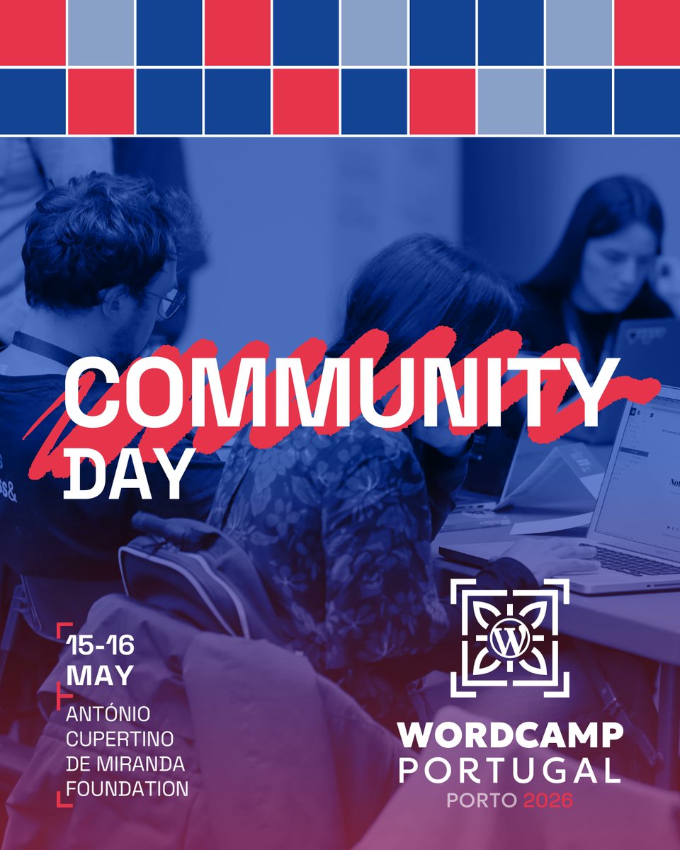 WordCamp Portugal tweet media