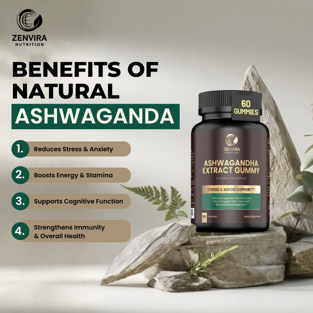 ZenviraCo's tweet image. Find your balance with the power of Ashwagandha. 🌱✨

Crafted to help you adapt to modern stress and elevate your daily wellness routine. 

Ready to transform your day?

#ZenviraNutrition #Ashwagandha #Adaptogens #HolisticHealth