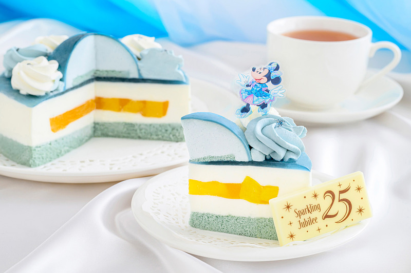 東京ディズニーシー25周年をジュビリーブルーな「ホールケーキ」で