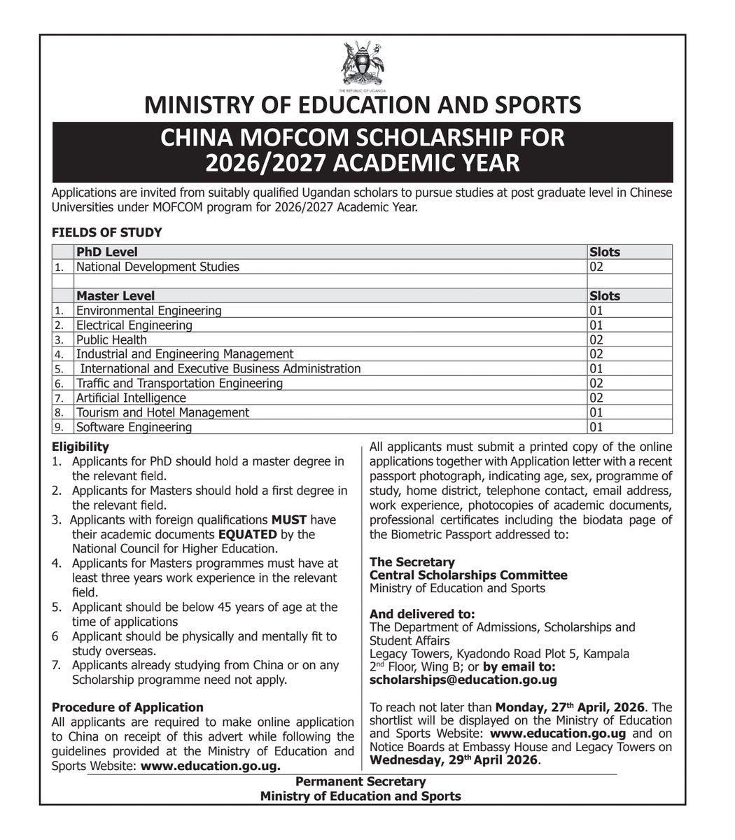 Ministry of Education and Sports - Uganda tweet media