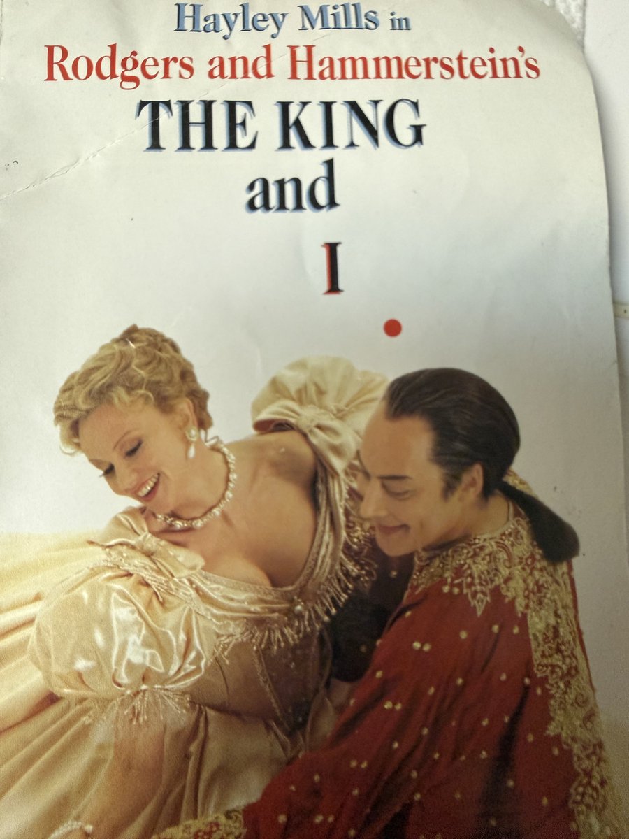 Happy Birthday #HayleyMills met her in 1998 when she was touring in The King and I @MerriamTheater #Philadelphia