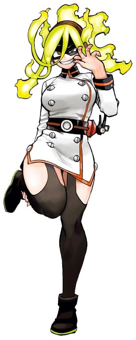 // random thought:  ill never forgive Bones/ Horikoshi for making it canon that her hair is stationary and not a flickering fire.