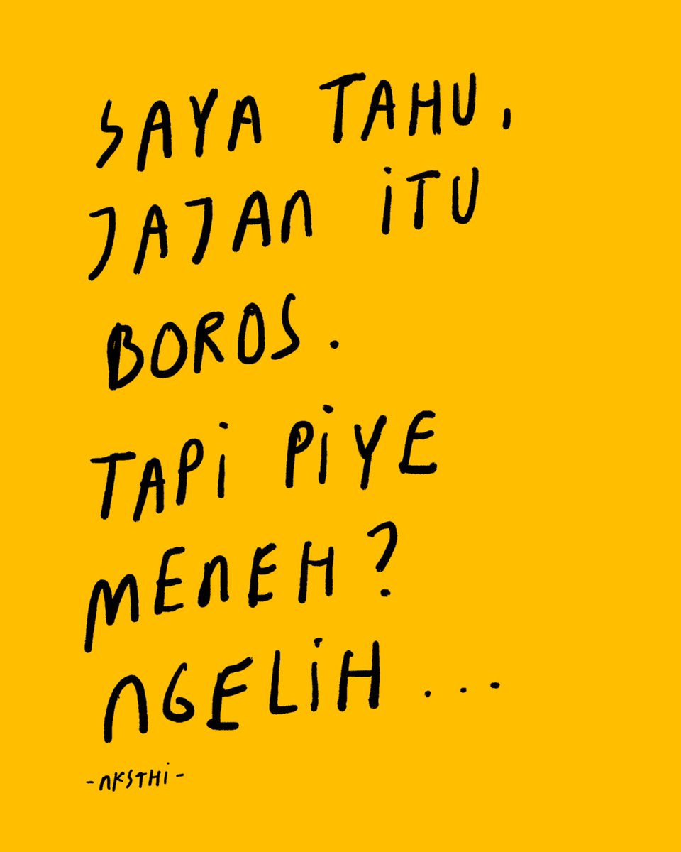 Nanti Kita Sambat Tentang Hari Ini tweet media