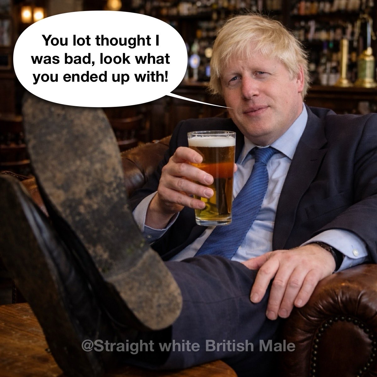 Straight White British Male tweet media