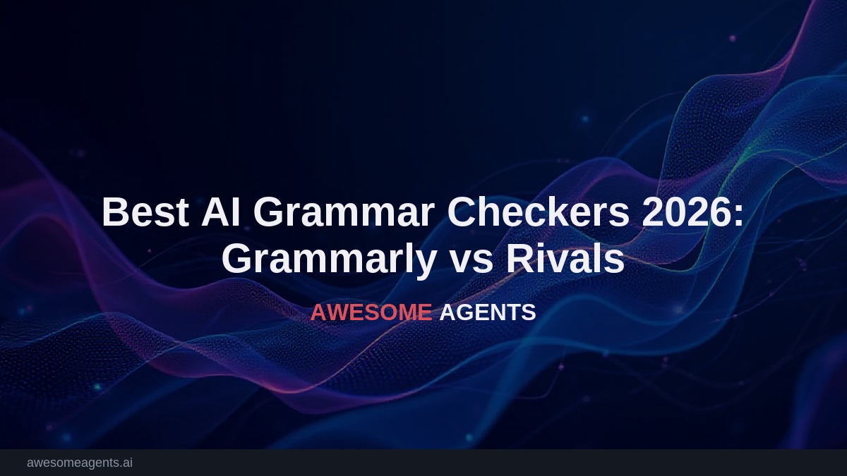 awagents's tweet image. A ranked comparison of AI grammar, spelling, and style checkers in 2026 - false-positive rates, language coverage, enterprise privacy, and price per user at scale.

#Tools #AiGrammar

Link in the first comment 👇