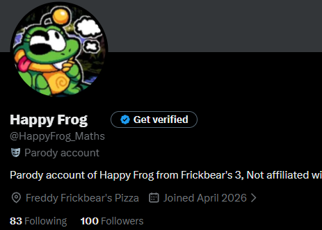 Happy Frog tweet media