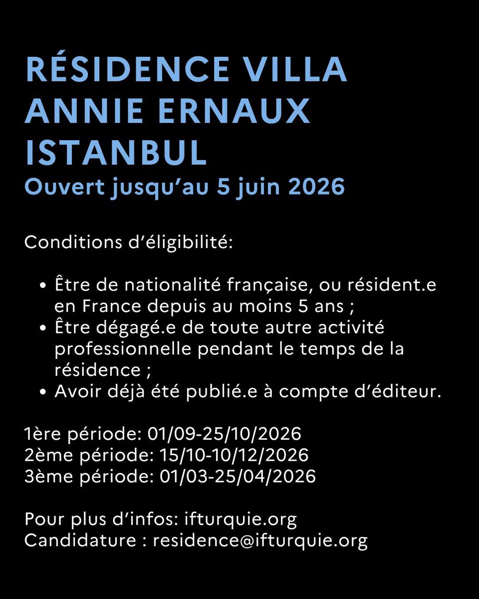 Institut français de Turquie tweet media