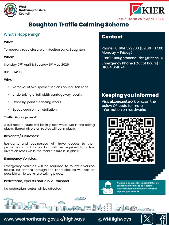 West Northamptonshire Highways tweet media