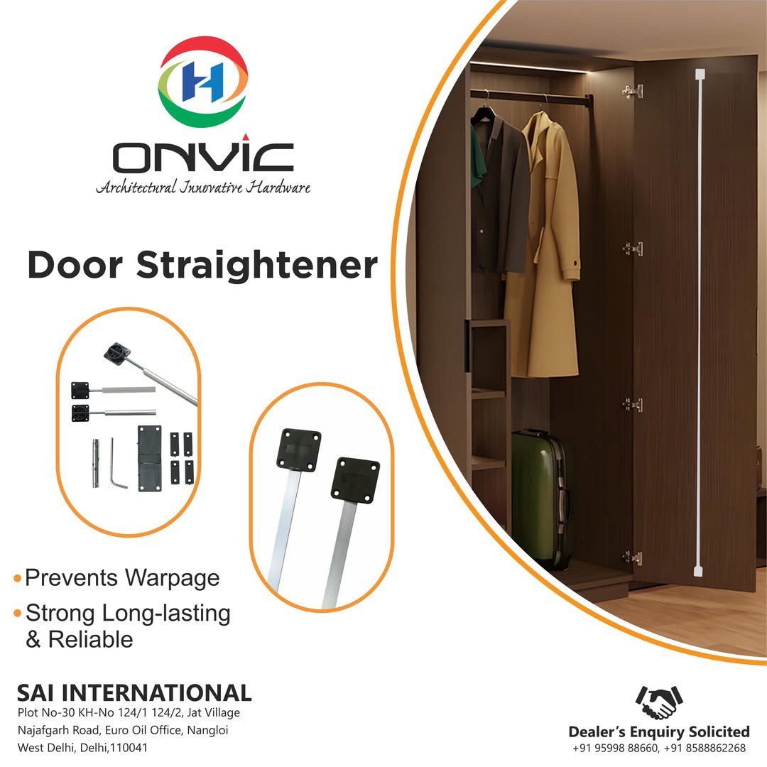 ibais_hardware's tweet image. SAI INTERNATIONAL - DELHI

📞Mr. Ashish Ahuja - +918588862268
📲ibais.biz/8588862268
.
#DoorStraightener #FurnitureHardware #CabinetHardware #InteriorDesign #HardwareSolutions #WoodworkingEssentials #FurnitureFittings
.
@ibais_hardware