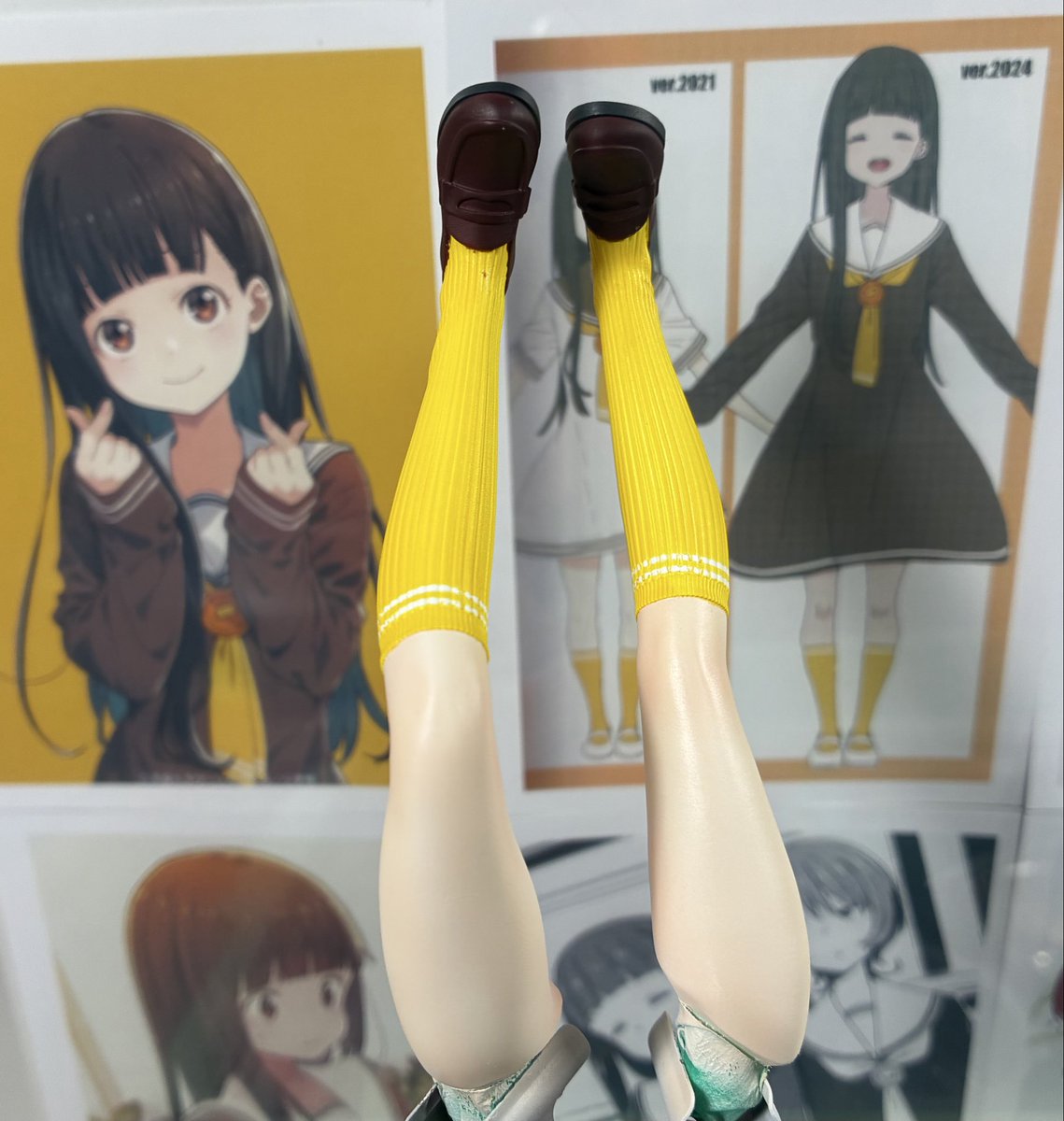 おー！この佳樹解像度たけー！🥰
まだまだチマチマとした作業が続きますがいい感じになりそうで楽しみです😊

#出戻りモデラー