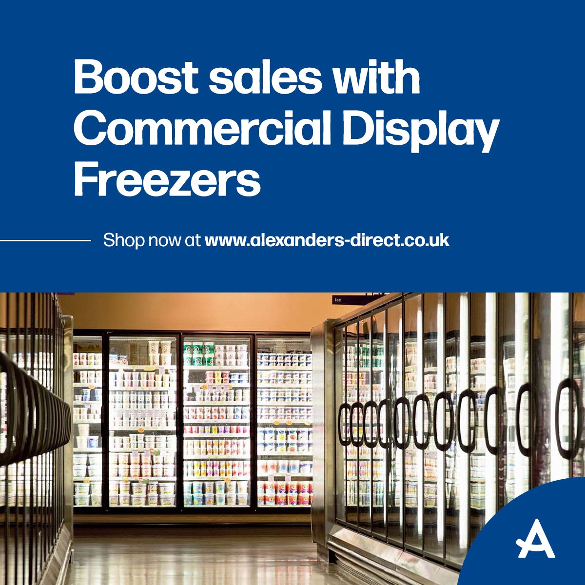 AlxandersDirect's tweet photo. Boost sales with Commercial Display Freezers
Showcase your frozen food with our large range of display freezers

Shop now at https://t.co/kAp5j6DW6z https://t.co/JcrPKDyYVU