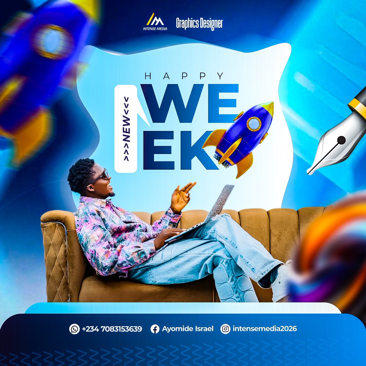 israel_ayo86822's tweet image. Happy new week 😊 May your days be smooth, productive, and full of good news!

#intensemedia #monday #graphicsdesign #Web3‌‌ #WebDesignHistory