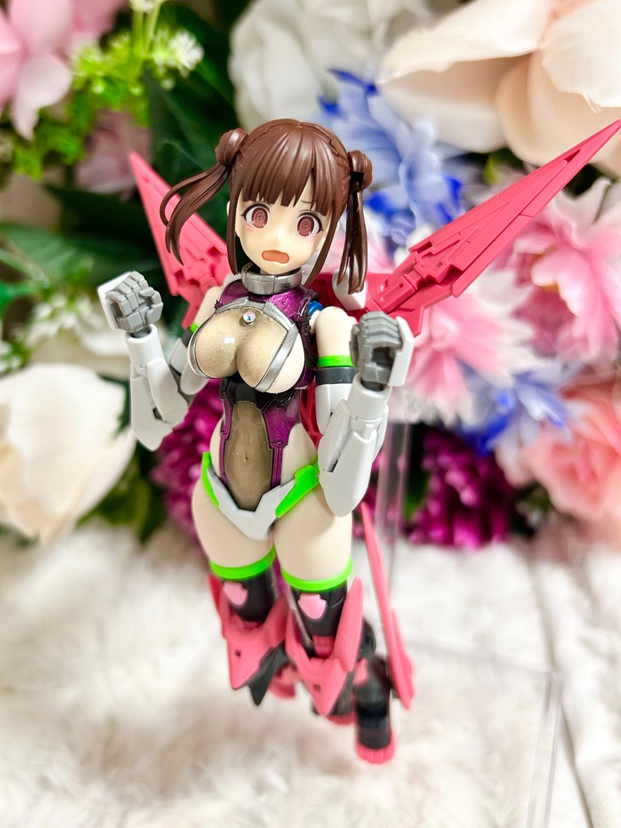 hoshigaki_izumi's tweet photo. なるほど、これが美プラという世界…ッ！
（30ms）
完全にドールとは似て非なるものですね。

ドールオーナーさんの中で美プラやられてる先輩方、たまに私も今後たしなむと思うので、よろしくお願いします🙇
（よろしければ作品写真コメントで貼っていって下さいませ！☺️） https://t.co/zpIn9UaCvY