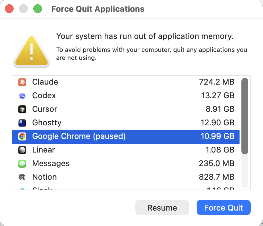 kr0der's tweet photo. i'm gonna get trauma from this screen

especially because "paused" doesn't really mean paused, and "Resume" is just there for decoration - it literally does nothing https://t.co/KGKPQSLnE5