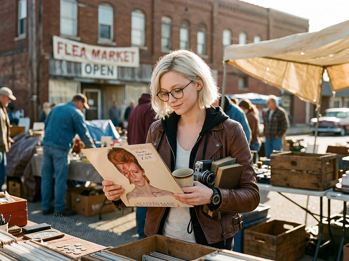 ElleGenLab's tweet image. Esprit vintage. Grace Ashcroft. 

#JeuxVideo #ArtNumérique