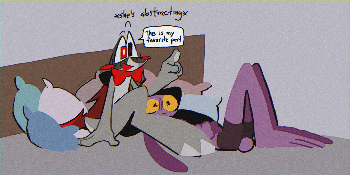 _meio_salvaje's tweet image. Ribbit and Jax watching the TADC last act
#tadc #ribbit #jax #ribbitrabbit #fanart