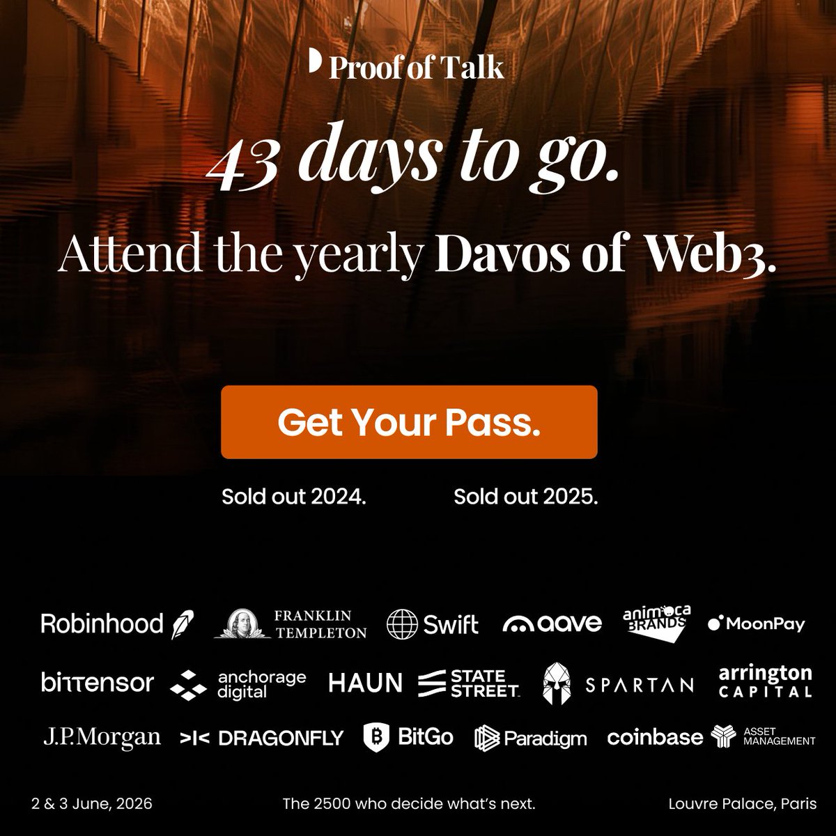 Proof of Talk tweet media