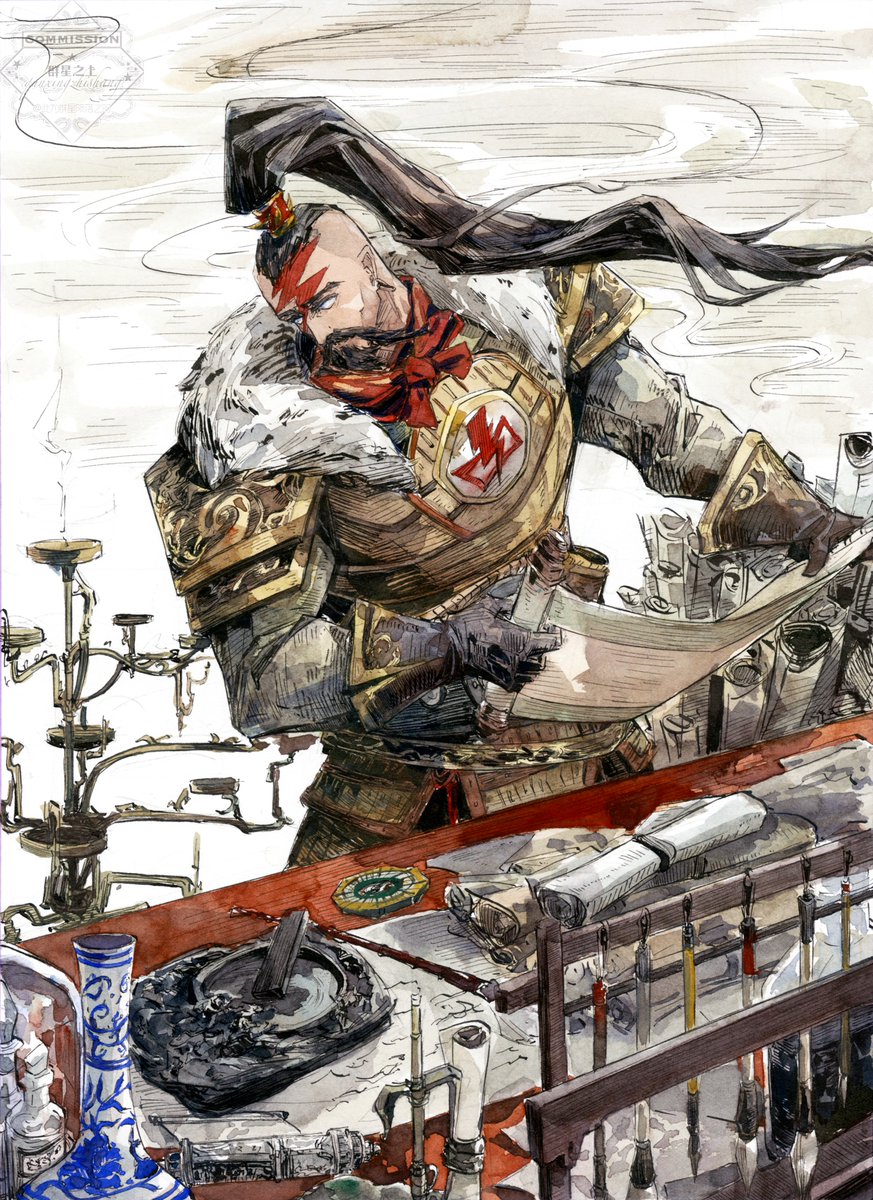 qunxingzhishang's tweet image. #warhammer40000 #warhammer40k
commission