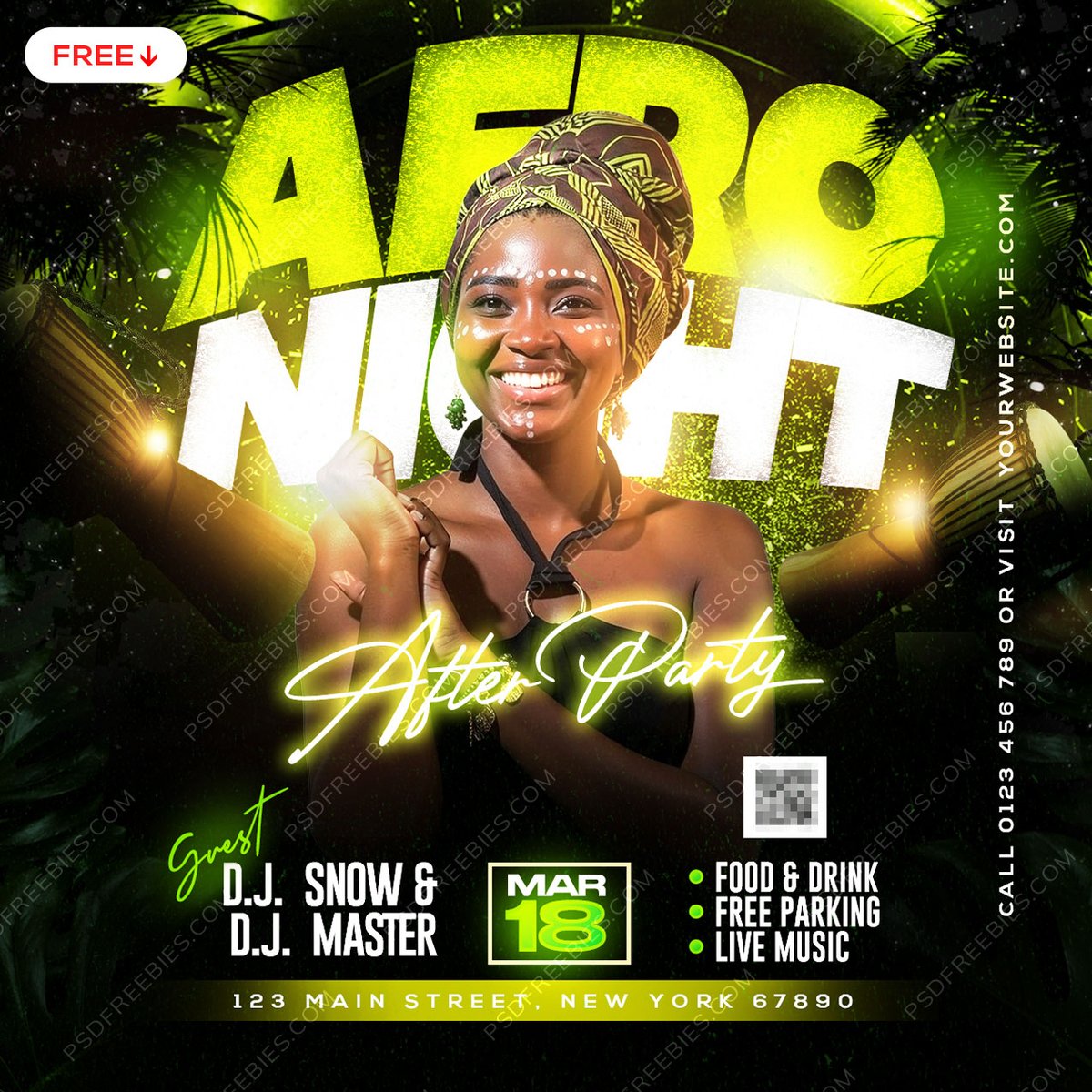 PSDFreebies's tweet image. Download the Free Afro Night Music Party Social Media Flyer PSD
Free PSD &amp;gt;&amp;gt; psdfreebies.com/psd/social-med…

#FreePSD #AfroParty #AfroBeat #DJNight #ClubEvent #FreeFlyer #Nightlife #PartyFlyer #SocialMediaFlyer #FreeTemplate