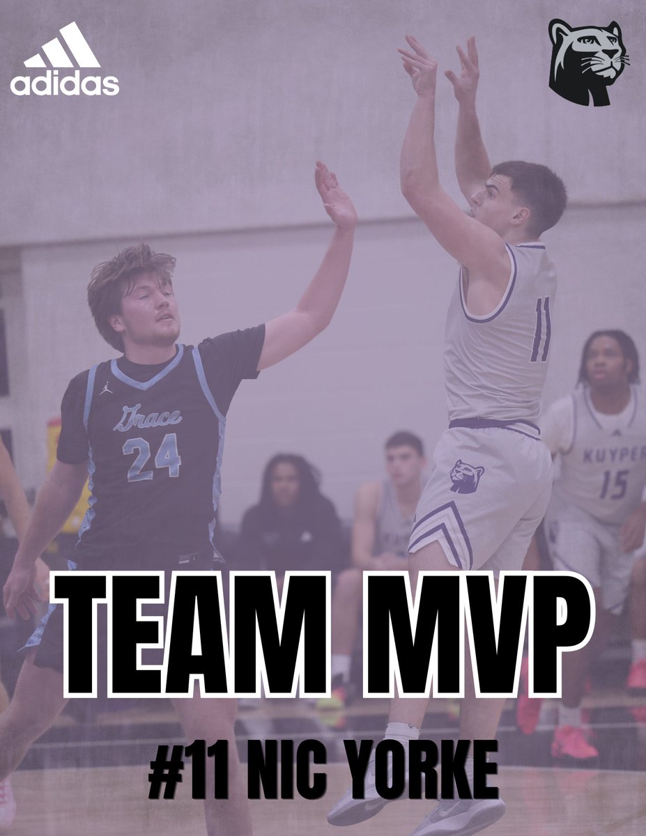 kuypermbball's tweet image. Team Awards from this season!

Nic Yorke - Co-Team MVP
Austin Stone - Co-Team MVP
Braden VanderMeer - Cougar Award
Nick Moore - Newcomer of the Year
Jashaun Boggerty - 6th Man of the Year

#GoCougars