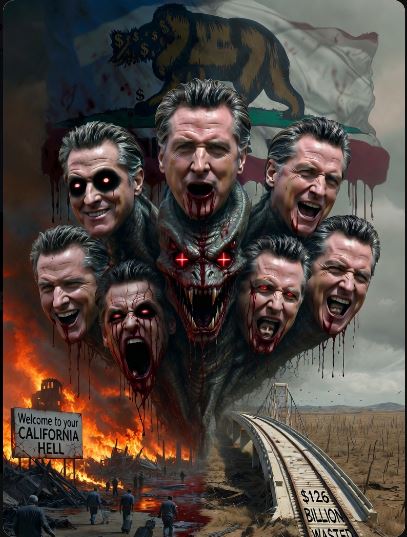 MajGenCyberCmd's tweet image. Which "head" of #gavinnewsom is talking now? Uh huh Repost #california @judyannaggie @zeroDarkKitty @P2Neus @MichaelJFell @RealTreyDurant