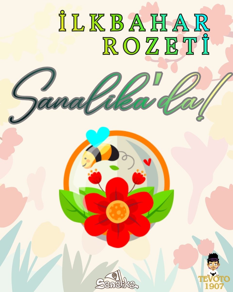 tevoto1907's tweet photo. İlkbahar Rozeti Sanalika'da! 🌼🌸🌷

@Sanalika 

@sanalikarehberleri

@sanalikamaddox 

#game #sanalika #ilkbahar https://t.co/rxQmv1ChYx