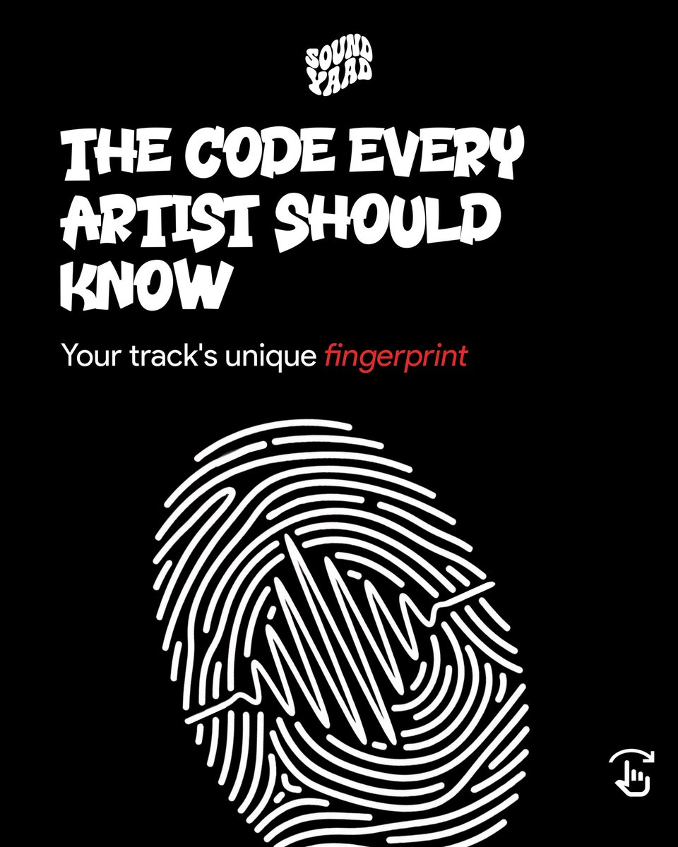 soundyaad's tweet photo. Your track has a fingerprint.
It’s called an ISRC.
Every stream, every royalty, every platform it all traces back to this code.
Most artists don’t even know they have one. #Soundyaad #ISRC #IndependentArtist https://t.co/G8OH8FxL7e