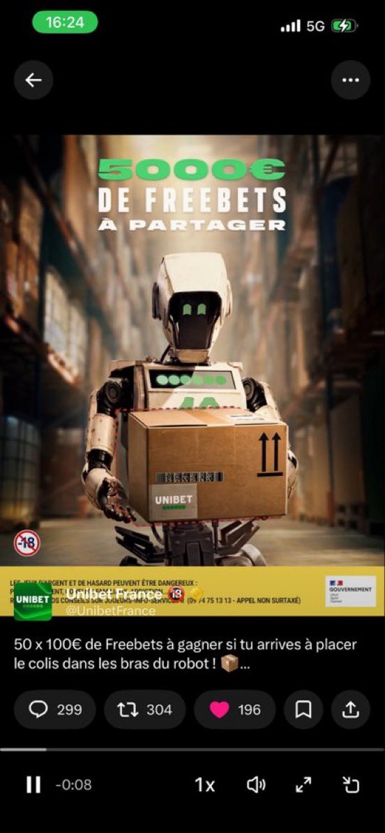 Lobpaya's tweet photo. @UnibetFrance https://t.co/6xGAeQsVF9