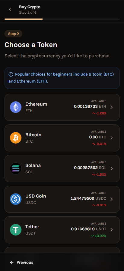 WalletFlowApp's tweet image. Are you a #crypto # beginner? No problem!
WalletFlow simplified your #selfcustody journey with the guided hands-on experience.

Understand the basics -&amp;gt; Choose a #token -&amp;gt; Select the #wallet -&amp;gt; Get quotes -&amp;gt; Confirm -&amp;gt; Success!!

#WalletFlow - Self-custody made simple.