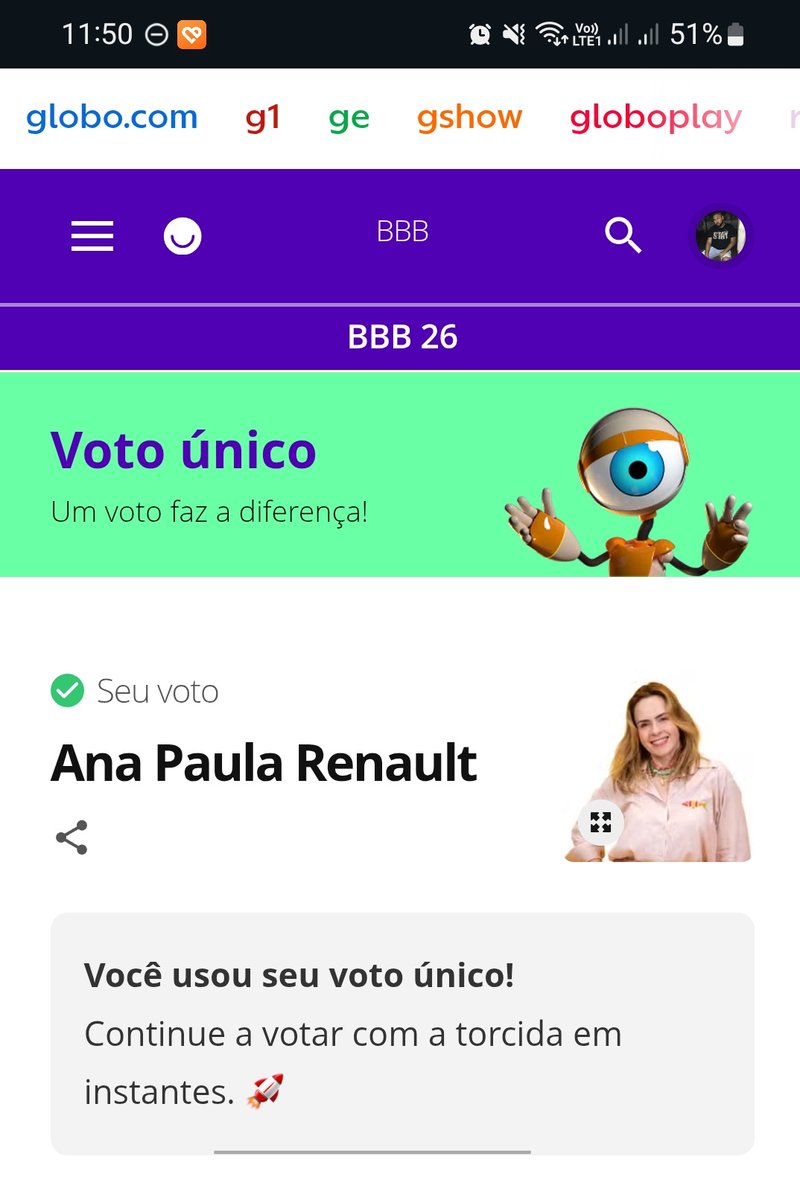 O BBB26 é seu musa #AnaPaulaCampeã #AnaCampeã #TeamReanult #BBB26