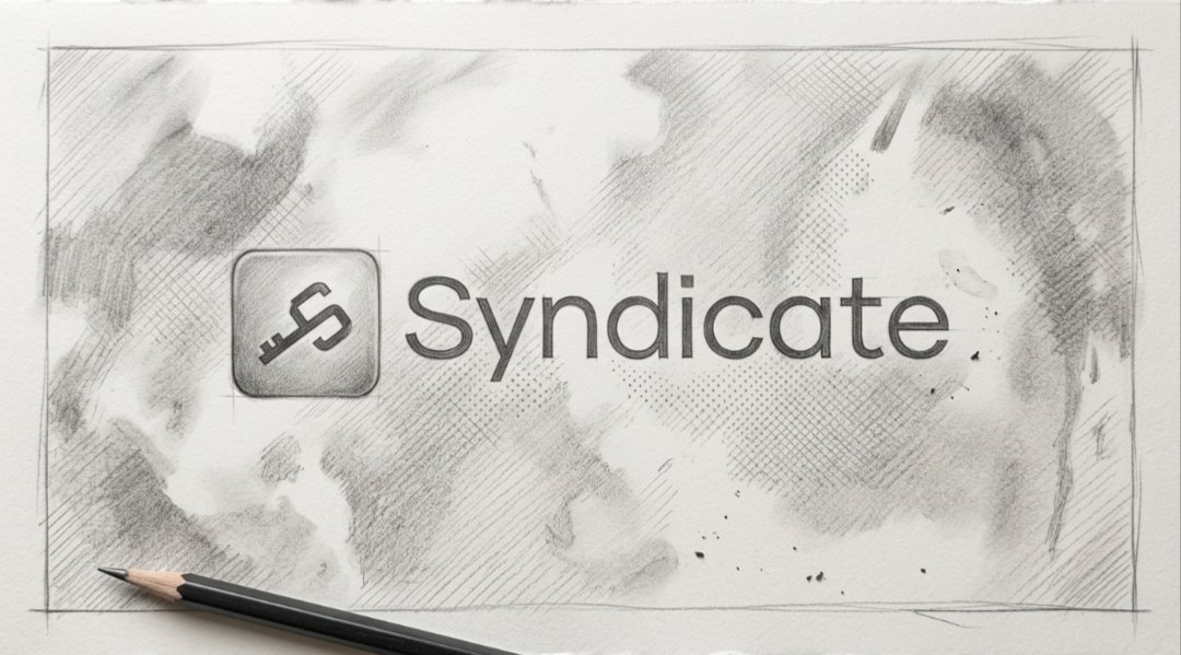 Thewhile00's tweet image. Syndicate in a more organic form  drawn, textured and styled like a real pencil sketch on paper

 #Syndicate #ArtSketch #VisualDesign @sndcapp 💚