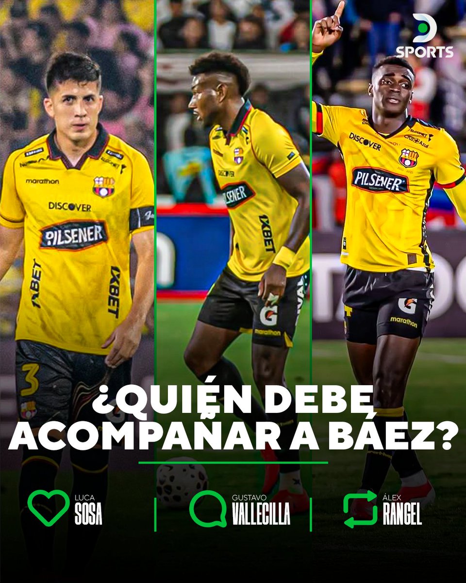 DSportsEC's tweet image. ¡TRES GOLES SOBRE EL FINAL! 😮‍💨

▶️ Barcelona SC no pudo mantener su solidez defensiva ante Macará y cayó derrotado 3-1 en el estadio Bellavista.

🤔 ¿Quién consideras que debe acompañar a Báez en la zaga del Ídolo?

❤️ Luca Sosa
💬 Gustavo Vallecilla
🔁 Álex Rangel

📷 BSC