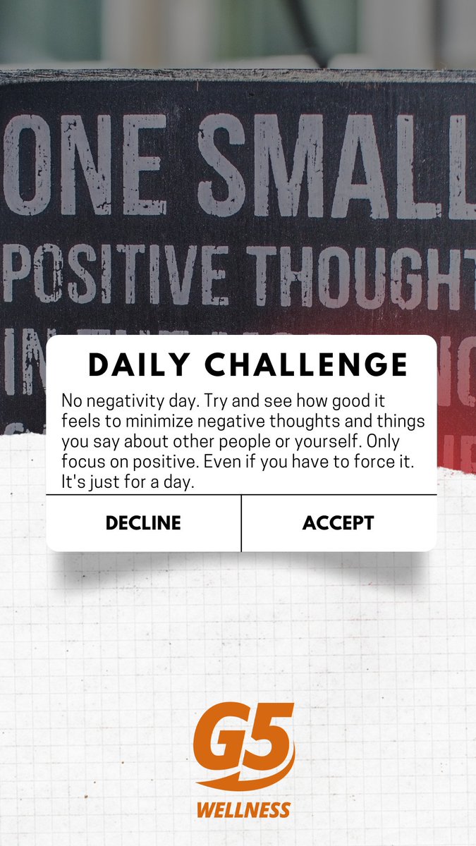 G5Wellness's tweet image. Do you want a daily fitness reminder?

#fitness #Challenge #getbetter